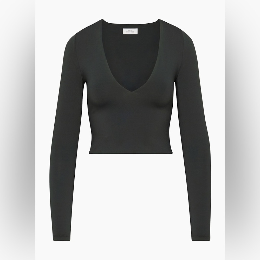 Aritzia Babaton Contour V-neck Longsleeve
